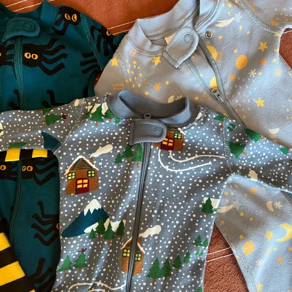 Hanna Anderson Pajamas 0-3 Months